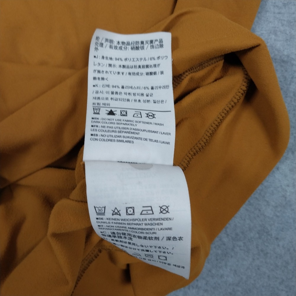 Arc'teryx Hoody Men Medium Orange Stryka Rho LT Base Layer Balaclava Lightweight - Picture 8 of 13